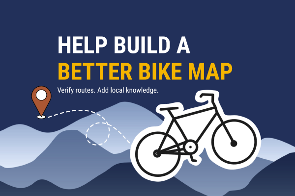 Can You Help Verify an AI-Generated Bike Map?